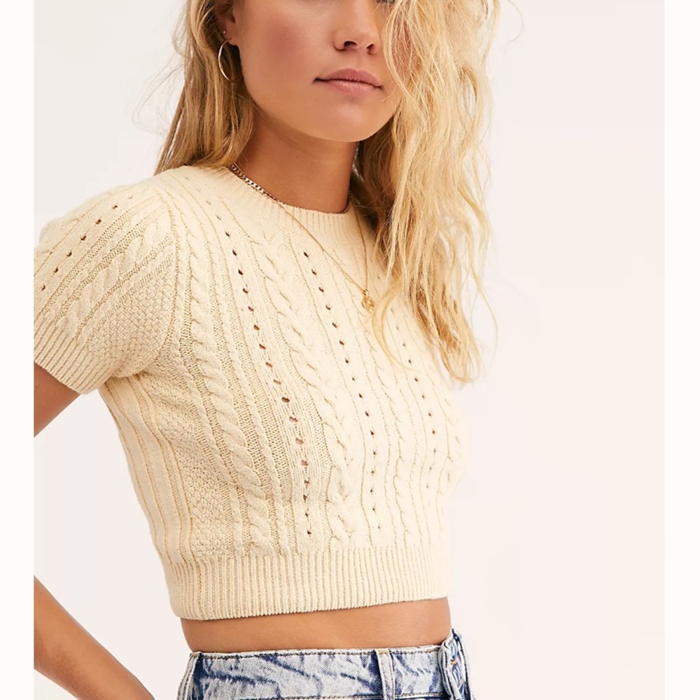 short + sweet crop - free people